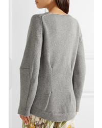 Alexander McQueen Cashmere Sweater Gray