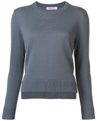 Organic by John Patrick Round Neck Cropped Pullover