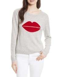 Milly Zip It Cashmere Pullover