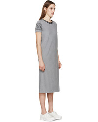 Kenzo Grey Jersey T Shirt Dress