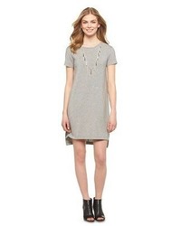 Nitrogen T Shirt Dress Wpocket Gray