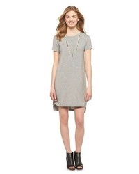 Nitrogen T Shirt Dress Wpocket Gray
