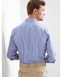 Gap Chambray Stretch Poplin Standard Fit Shirt