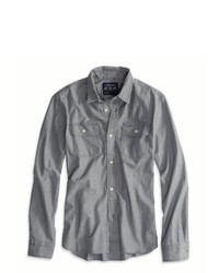 American Eagle Outfitters Chambray Workwear Shirt M