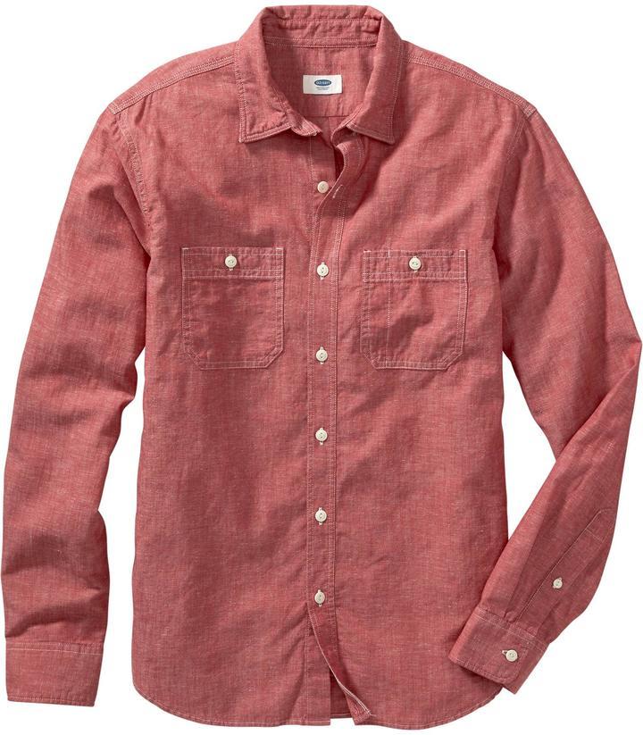 Old Navy Slim Fit Chambray Shirt For, 19 Old Navy Lookastic