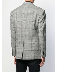 Versace Check Print Blazer Jacket