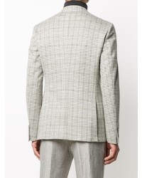 Etro Check Single Breasted Blazer