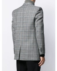 Givenchy Checked Single Breasted Blazer
