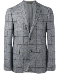 Corneliani Checked Blazer Jacket