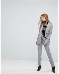 Plain Studios Oversized Blazer In Prince Of Wales Check Co Ord