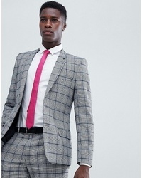 ASOS DESIGN Skinny Suit Jacket In Prince Of Wales Check