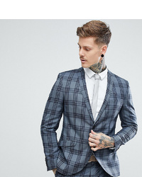 Heart & Dagger Slim Suit Jacket In Check