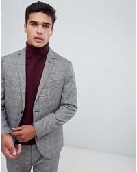 KIOMI Suit Blazer In Grey Check