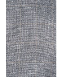 Todd Snyder White Label Trim Fit Check Wool Silk Linen Sport Coat
