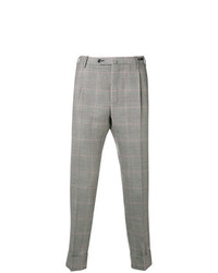 Pt01 Checked Slim Fit Chinos