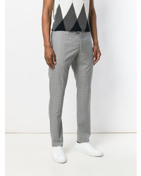 Eleventy Classic Checked Trousers