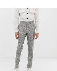 Noak Suit Trousers In Grey Check