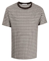 Our Legacy Check Print Short Sleeved T Shirt