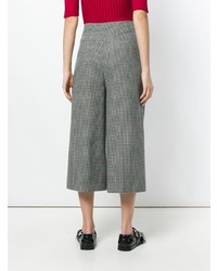 Holland & Holland High Waisted Checked Culottes