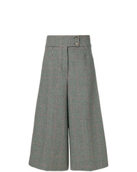 Holland & Holland High Waisted Checked Culottes