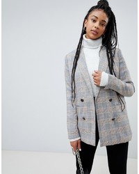 Pimkie Double Breasted Check Blazer