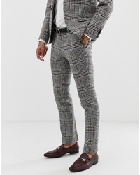 Twisted Tailor Super Skinny Suit Trouser In Harris Tweed