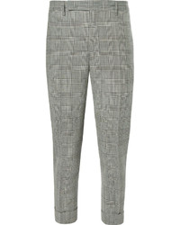 Lardini Wooster Grey Prince Of Wales Check Wool Trousers