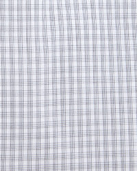 Ike Behar Gold Label Check Cotton Dress Shirt Gray