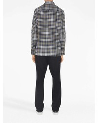 Burberry Check Pattern Cotton Flannel Shirt