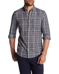 Wallin Bros Print Trim Fit Flannel Shirt