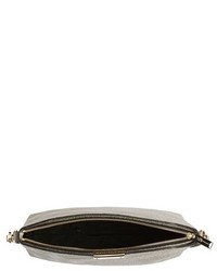 Burberry Small Chichester Check Embossed Leather Crossbody Bag