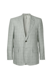 Gieves & Hawkes Check Fitted Blazer