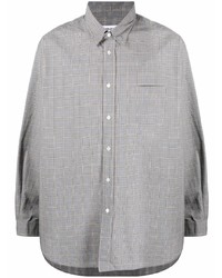Kenzo Check Print Long Sleeve Shirt