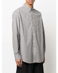 Kenzo Check Print Long Sleeve Shirt