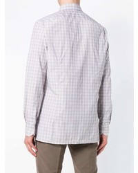 Kiton Checked Fitted Shirt