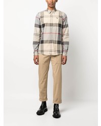 Barbour Checked Pattern Cotton Shirt