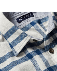 Alex Mill Chore Checked Cotton Flannel Shirt