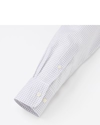 Uniqlo Easy Care Checked Long Sleeve Shirt