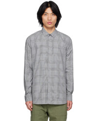 Master-piece Co Gray Check Shirt