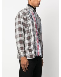 Needles Patchwork Checked Shirt