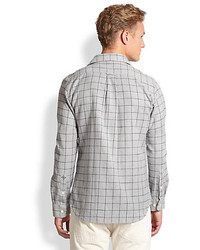 Gant Rugger Flannel Windowpane Check Sportshirt