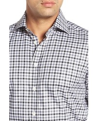 Luciano Barbera Trim Fit Check Sport Shirt