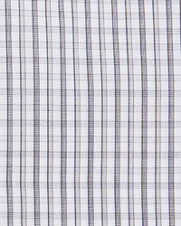 Kiton Woven Check Dress Shirt Gray