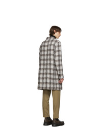 Etro Grey Semi Traditional Regular Fit Coat