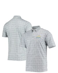 Antigua Grayblack Los Angeles Chargers Deliver Polo
