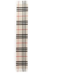 Burberry Heritage Giant Check Fringed Cashmere Muffler