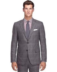 Brooks Brothers Regent Fit Windowpane 1818 Suit, $1,198 | Brooks ...