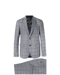 Etro Checked Formal Suit
