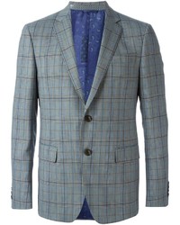 Etro Woven Check Suit