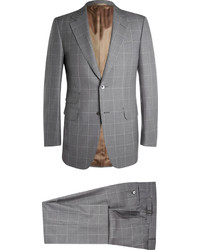 Dunhill Grey Belgravia Slim Fit Wool Suit